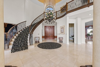 Masterfully designed, this exclusive Boca Grove estate rests on on Boca Grove Golf and Tennis in Florida - for sale on GolfHomes.com, golf home, golf lot