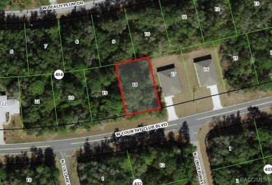 Buildable homesite in Citrus Springs offering an excellent on Citrus Springs Country Club in Florida - for sale on GolfHomes.com, golf home, golf lot