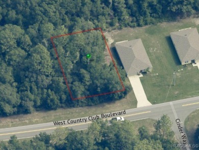 Buildable homesite in Citrus Springs offering an excellent on Citrus Springs Country Club in Florida - for sale on GolfHomes.com, golf home, golf lot