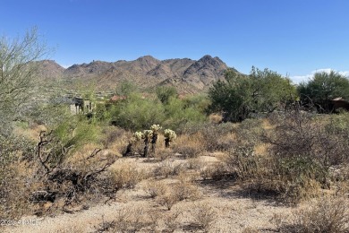 Stunning scenery awaits from this custom homesite located in the on Troon Country Club in Arizona - for sale on GolfHomes.com, golf home, golf lot