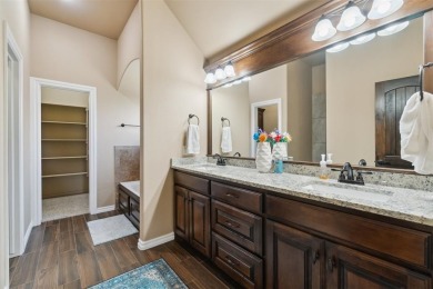 Enjoy golf course views and a spacious backyard built for on Golf Club At Surrey Hills in Oklahoma - for sale on GolfHomes.com, golf home, golf lot