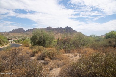 Stunning scenery awaits from this custom homesite located in the on Troon Country Club in Arizona - for sale on GolfHomes.com, golf home, golf lot