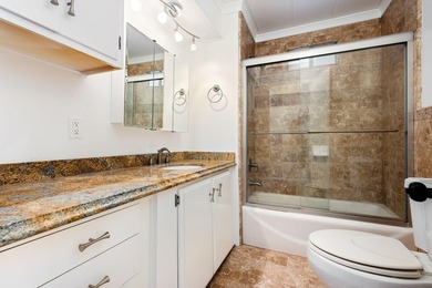 This fully renovated manufactured home is now available for sale on Date Palm Country Club in California - for sale on GolfHomes.com, golf home, golf lot