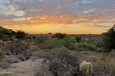 Stunning scenery awaits from this custom homesite located in the on Troon Country Club in Arizona - for sale on GolfHomes.com, golf home, golf lot