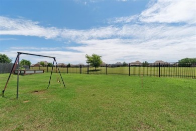 Enjoy golf course views and a spacious backyard built for on Golf Club At Surrey Hills in Oklahoma - for sale on GolfHomes.com, golf home, golf lot