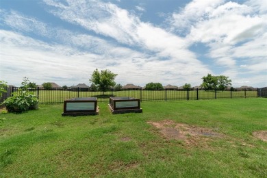 Enjoy golf course views and a spacious backyard built for on Golf Club At Surrey Hills in Oklahoma - for sale on GolfHomes.com, golf home, golf lot