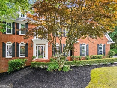 Nestled in the heart of Alpharetta this renovated home in on The Golf Club of Georgia in Georgia - for sale on GolfHomes.com, golf home, golf lot