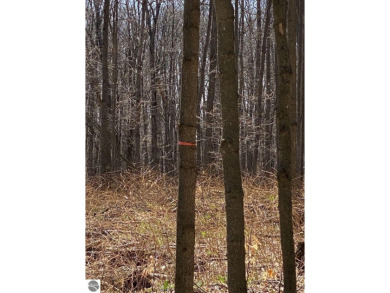 Towering hardwoods in a quiet cul-de-sac location and a large on Cedar River Golf Course in Michigan - for sale on GolfHomes.com, golf home, golf lot