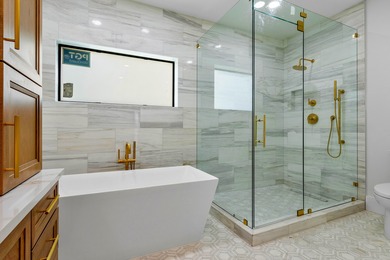 TOTALLY UPDATED, THE NEWLY COMPLETED RENOVATIONS INCLUDE: BRAND on St. Andrews Country Club of Boca Raton in Florida - for sale on GolfHomes.com, golf home, golf lot