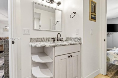 Experience luxury coastal living in this beautifully renovated on Shipyard Golf Club in South Carolina - for sale on GolfHomes.com, golf home, golf lot