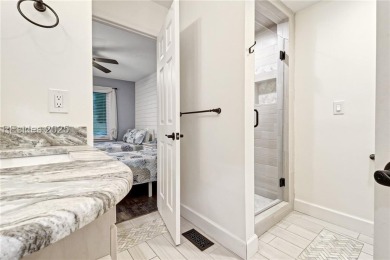 Experience luxury coastal living in this beautifully renovated on Shipyard Golf Club in South Carolina - for sale on GolfHomes.com, golf home, golf lot
