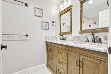 Experience luxury coastal living in this beautifully renovated on Shipyard Golf Club in South Carolina - for sale on GolfHomes.com, golf home, golf lot