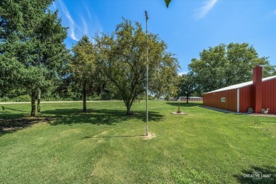 This beautiful home offers so much. First it is located at the on Earlville Country Club in Illinois - for sale on GolfHomes.com, golf home, golf lot