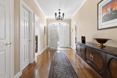 Enjoy this one-level luxury jewel box home in one of North on Governors Club in North Carolina - for sale on GolfHomes.com, golf home, golf lot