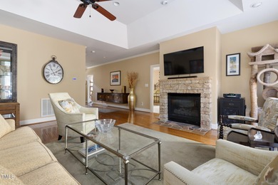 Enjoy this one-level luxury jewel box home in one of North on Governors Club in North Carolina - for sale on GolfHomes.com, golf home, golf lot