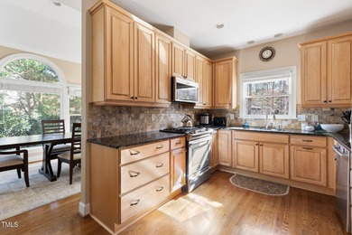 Enjoy this one-level luxury jewel box home in one of North on Governors Club in North Carolina - for sale on GolfHomes.com, golf home, golf lot