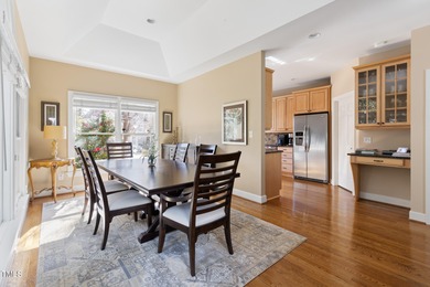 Enjoy this one-level luxury jewel box home in one of North on Governors Club in North Carolina - for sale on GolfHomes.com, golf home, golf lot