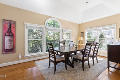 Enjoy this one-level luxury jewel box home in one of North on Governors Club in North Carolina - for sale on GolfHomes.com, golf home, golf lot