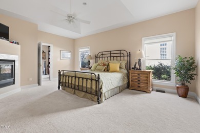 Enjoy this one-level luxury jewel box home in one of North on Governors Club in North Carolina - for sale on GolfHomes.com, golf home, golf lot