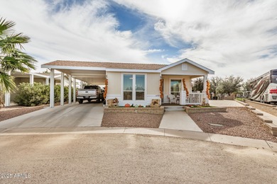 Amazing Oversized Inside Corner Lot On The Green!! One Of A on Palm Creek Golf and RV Resort in Arizona - for sale on GolfHomes.com, golf home, golf lot