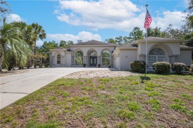 Value-Packed Cypress Village Pool Home with Endless Entertaining on Sugarmill Woods Golf and Country Club in Florida - for sale on GolfHomes.com, golf home, golf lot