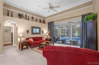 Value-Packed Cypress Village Pool Home with Endless Entertaining on Sugarmill Woods Golf and Country Club in Florida - for sale on GolfHomes.com, golf home, golf lot