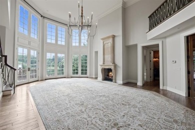 Welcome to this stunning estate in the prestigious, gated Turtle on Forest Lake Country Club in Michigan - for sale on GolfHomes.com, golf home, golf lot