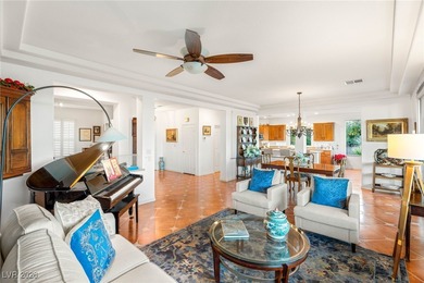 Remarkable golf course residence positioned along the 16th tee on Siena Golf Club in Nevada - for sale on GolfHomes.com, golf home, golf lot