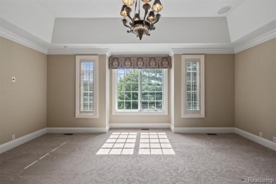 Welcome to this stunning estate in the prestigious, gated Turtle on Forest Lake Country Club in Michigan - for sale on GolfHomes.com, golf home, golf lot