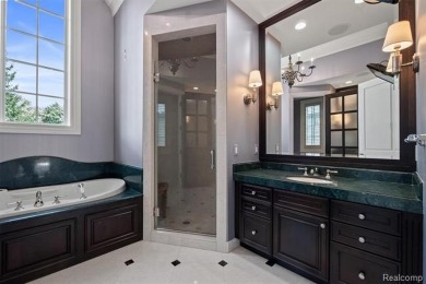 Welcome to this stunning estate in the prestigious, gated Turtle on Forest Lake Country Club in Michigan - for sale on GolfHomes.com, golf home, golf lot