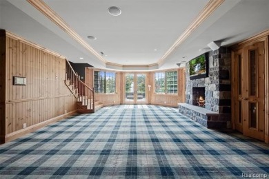 Welcome to this stunning estate in the prestigious, gated Turtle on Forest Lake Country Club in Michigan - for sale on GolfHomes.com, golf home, golf lot