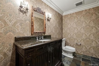 Welcome to this stunning estate in the prestigious, gated Turtle on Forest Lake Country Club in Michigan - for sale on GolfHomes.com, golf home, golf lot