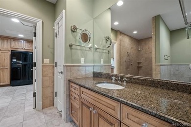 Welcome to this stunning estate in the prestigious, gated Turtle on Forest Lake Country Club in Michigan - for sale on GolfHomes.com, golf home, golf lot