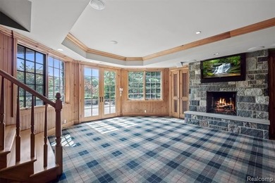 Welcome to this stunning estate in the prestigious, gated Turtle on Forest Lake Country Club in Michigan - for sale on GolfHomes.com, golf home, golf lot