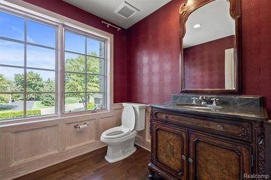 Welcome to this stunning estate in the prestigious, gated Turtle on Forest Lake Country Club in Michigan - for sale on GolfHomes.com, golf home, golf lot