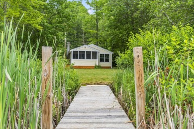 Renovated Barrington Cottage with Stunning Water Views  Beach on Nippo Lake Golf Club in New Hampshire - for sale on GolfHomes.com, golf home, golf lot