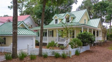 Situated between the 18th Green and the 10th Tee box of the Haig on Haig Point Golf Club in South Carolina - for sale on GolfHomes.com, golf home, golf lot