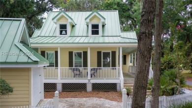 Situated between the 18th Green and the 10th Tee box of the Haig on Haig Point Golf Club in South Carolina - for sale on GolfHomes.com, golf home, golf lot