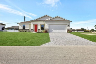 Welcome to this exceptional, brand-new home that perfectly on Burnt Store Golf Club in Florida - for sale on GolfHomes.com, golf home, golf lot