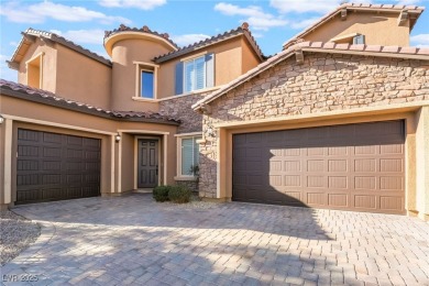 This exquisite two-story home offers 4,569 square feet of on Southern Highlands Golf Club in Nevada - for sale on GolfHomes.com, golf home, golf lot