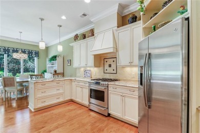 This newer home in The Golf Club at Indigo Run, used sparingly on The Golf Club at Indigo Run in South Carolina - for sale on GolfHomes.com, golf home, golf lot