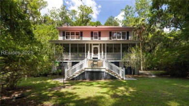 Explore this charming 3BR/3.5BA Lowcountry home offering 2,592 on Haig Point Golf Club in South Carolina - for sale on GolfHomes.com, golf home, golf lot