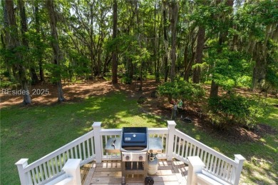 Explore this charming 3BR/3.5BA Lowcountry home offering 2,592 on Haig Point Golf Club in South Carolina - for sale on GolfHomes.com, golf home, golf lot