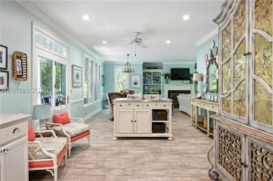 Explore this charming 3BR/3.5BA Lowcountry home offering 2,592 on Haig Point Golf Club in South Carolina - for sale on GolfHomes.com, golf home, golf lot