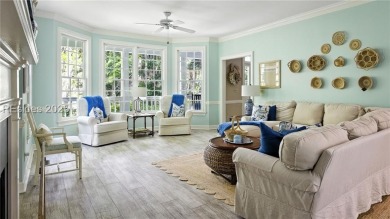 Explore this charming 3BR/3.5BA Lowcountry home offering 2,592 on Haig Point Golf Club in South Carolina - for sale on GolfHomes.com, golf home, golf lot