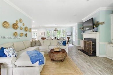 Explore this charming 3BR/3.5BA Lowcountry home offering 2,592 on Haig Point Golf Club in South Carolina - for sale on GolfHomes.com, golf home, golf lot