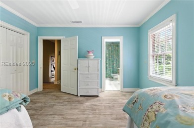Explore this charming 3BR/3.5BA Lowcountry home offering 2,592 on Haig Point Golf Club in South Carolina - for sale on GolfHomes.com, golf home, golf lot