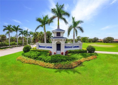 Welcome to this stunning never-lived-in 3-bedroom, 2-bathroom on Heritage Landing Golf  in Florida - for sale on GolfHomes.com, golf home, golf lot
