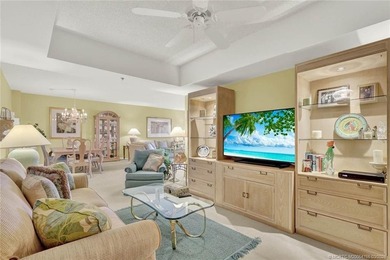Don't miss this rare 2 Br + Den! One-owner for many years, this on Ocean Club At the Hutchinson Island Beach Resort in Florida - for sale on GolfHomes.com, golf home, golf lot