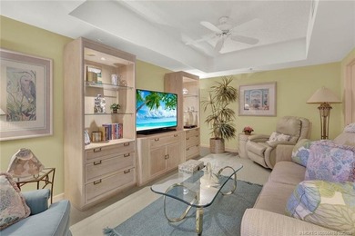 Don't miss this rare 2 Br + Den! One-owner for many years, this on Ocean Club At the Hutchinson Island Beach Resort in Florida - for sale on GolfHomes.com, golf home, golf lot